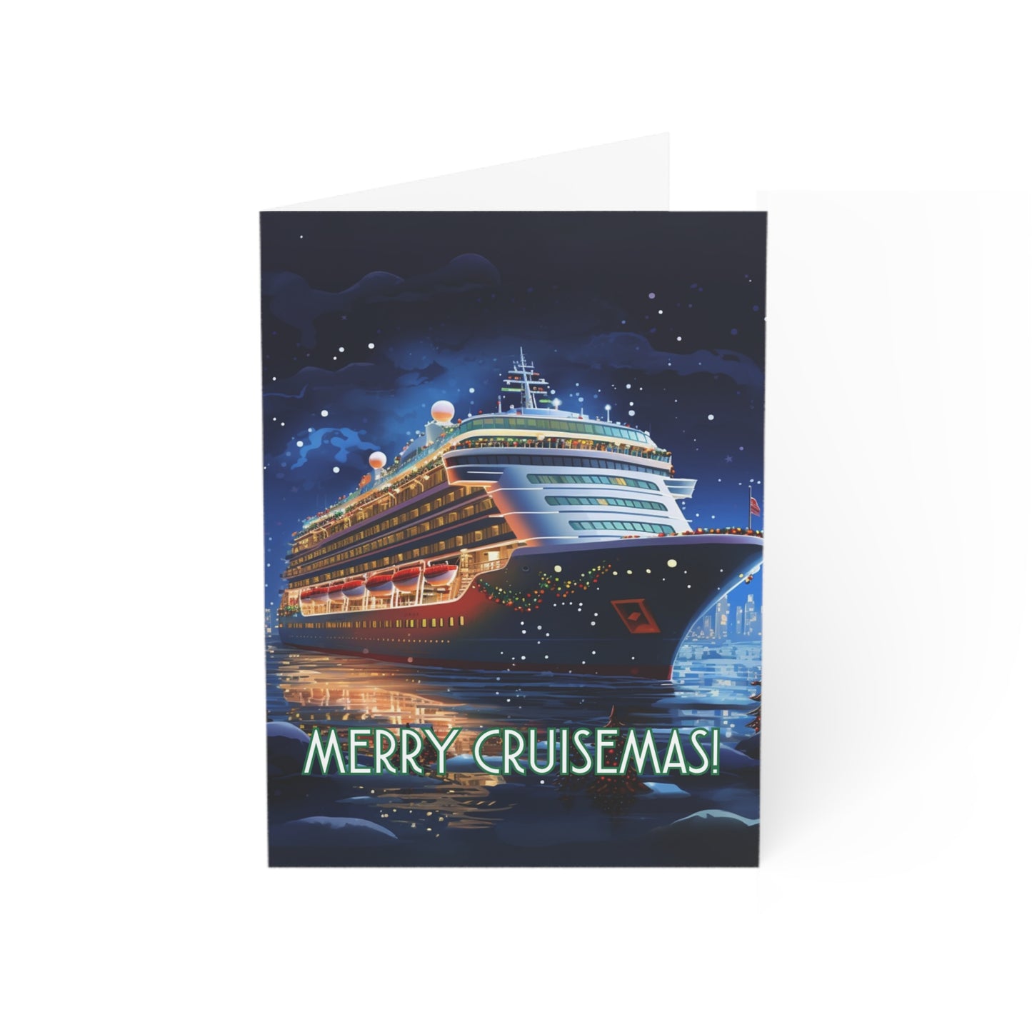 Merry Cruisemas - Cruise Greeting Card