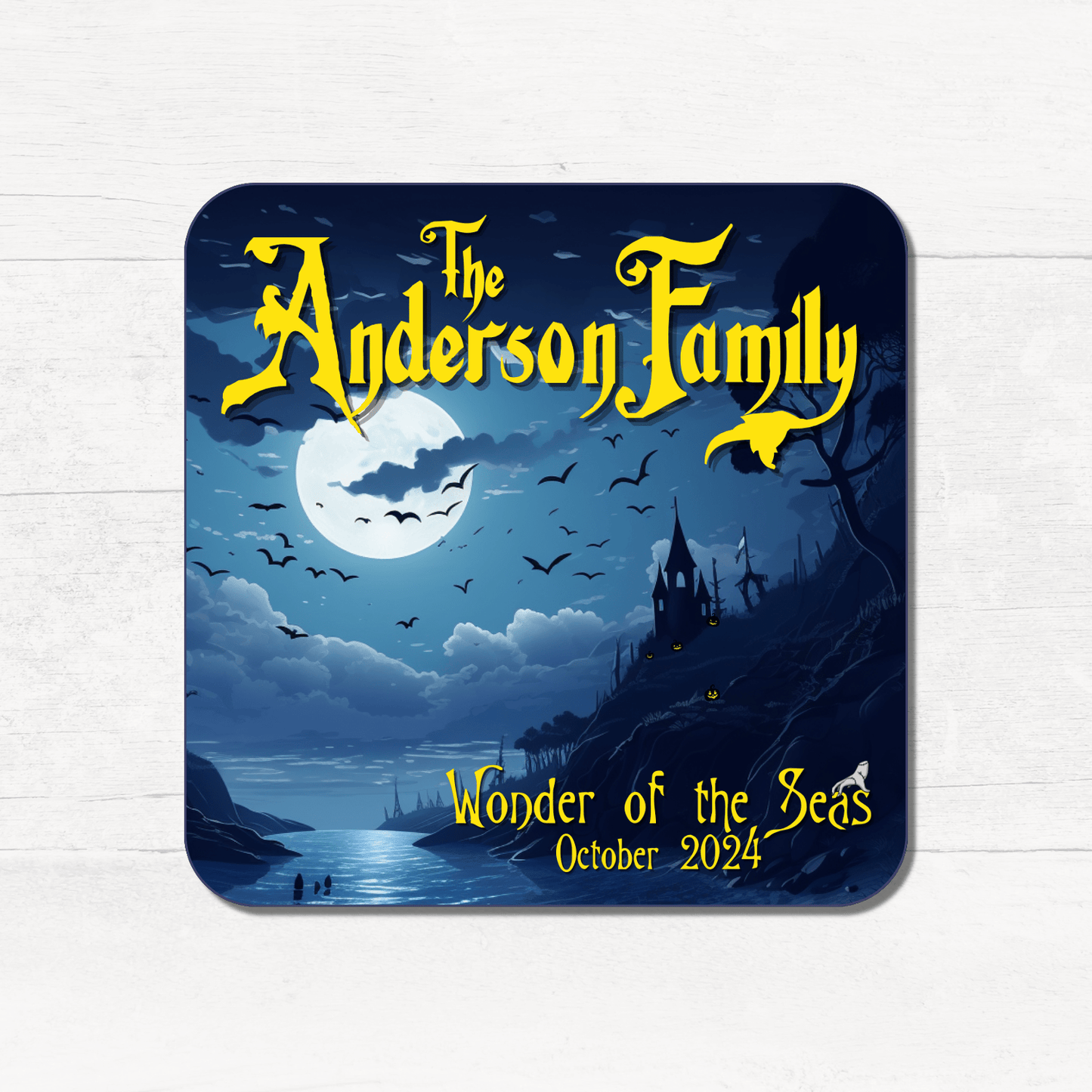 Creepy Kooky Cruisers - Personalized Cruise Door Magnet