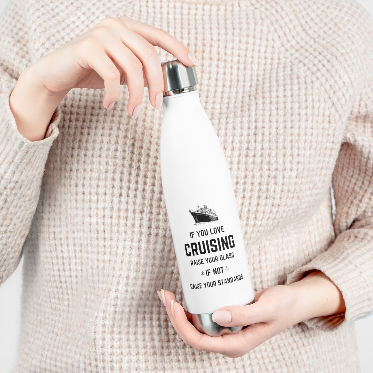 Raise Your Glass - Cruise Water Bottle