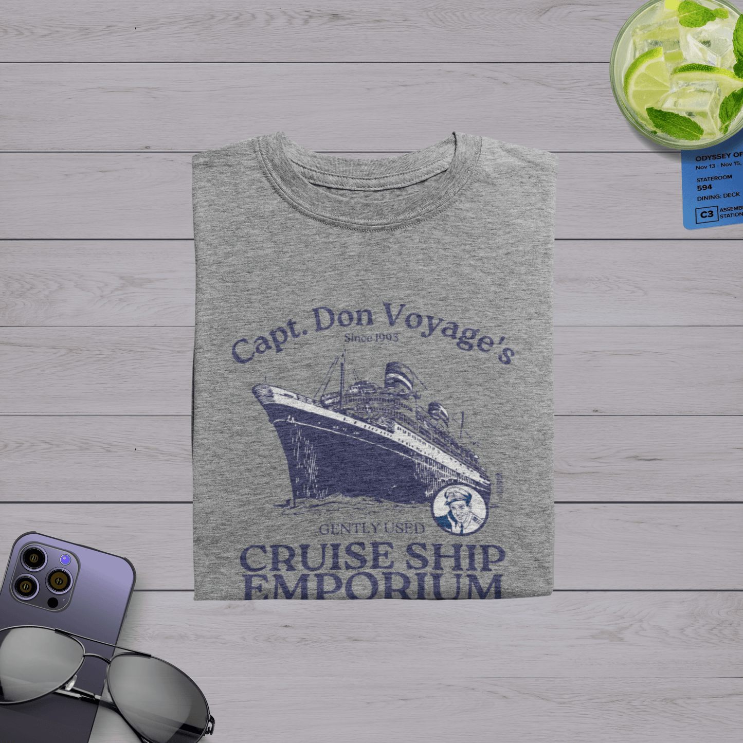 Capt. Don Voyage's Used Cruise Ship Emporium - Cruise Shirt