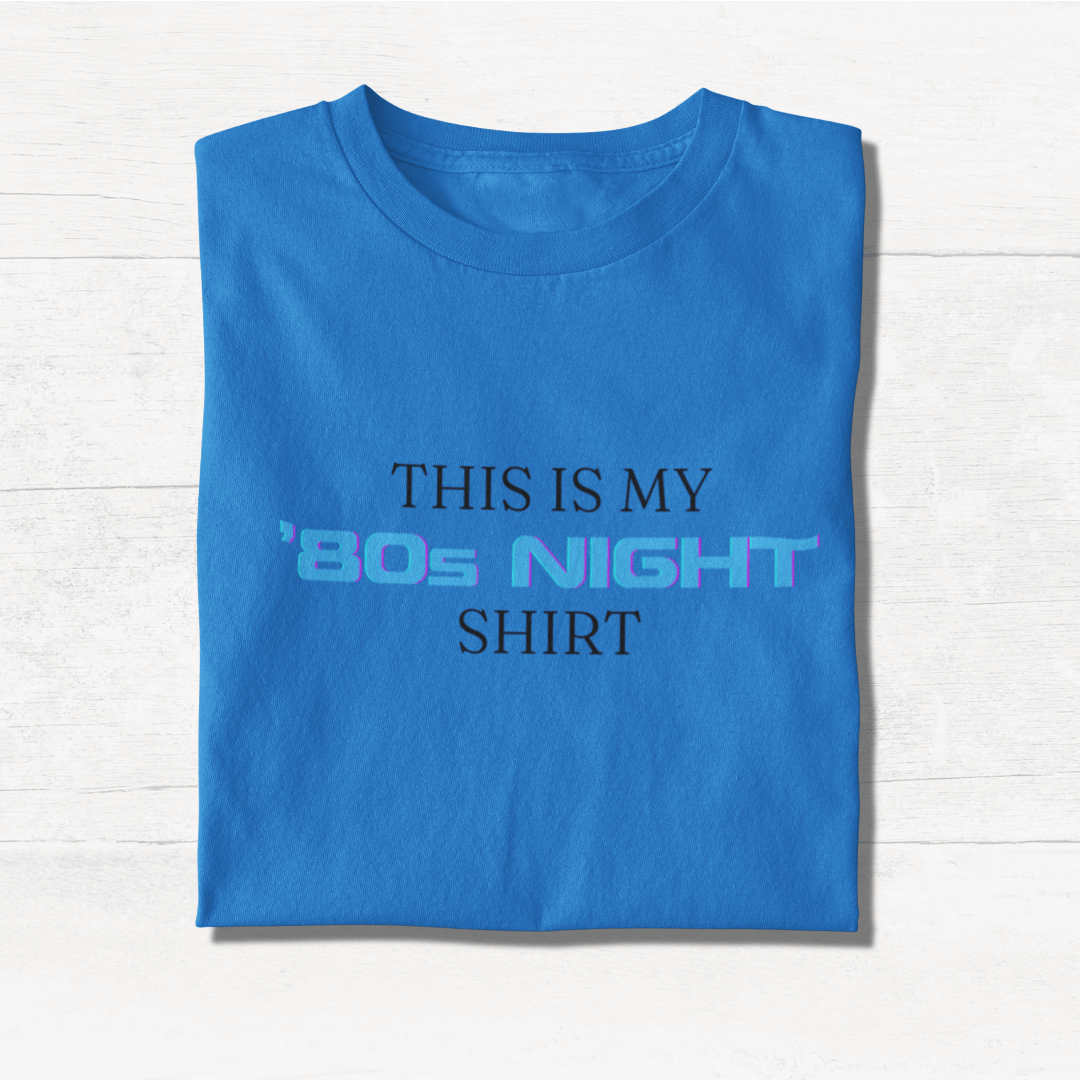 This is my 80's Night Shirt - Cruise Shirt