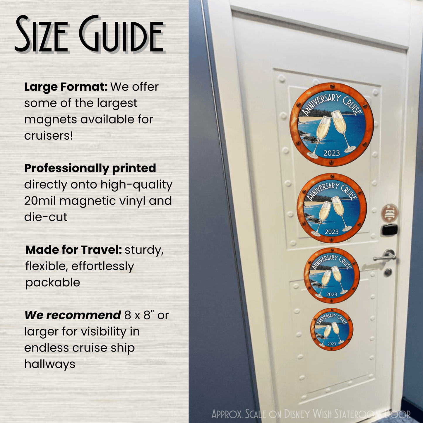 We've Got Cabin Fever - Personalized Cruise Door Magnet