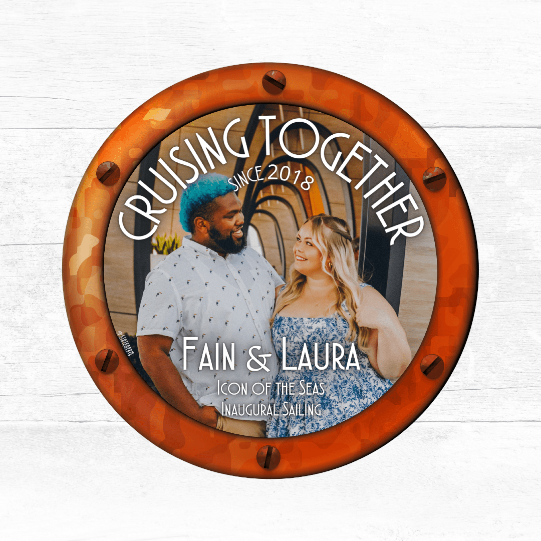 Custom Photo Cruise Magnet - Personalized Cruise Magnet