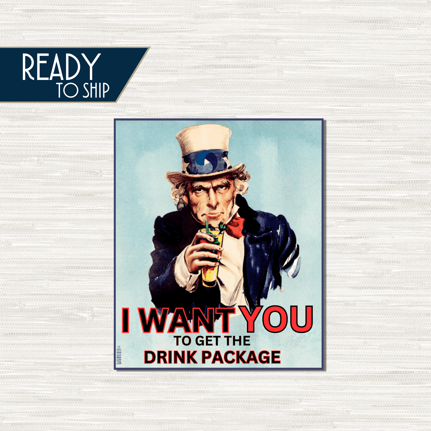 I Want You - Cruise Door Magnet