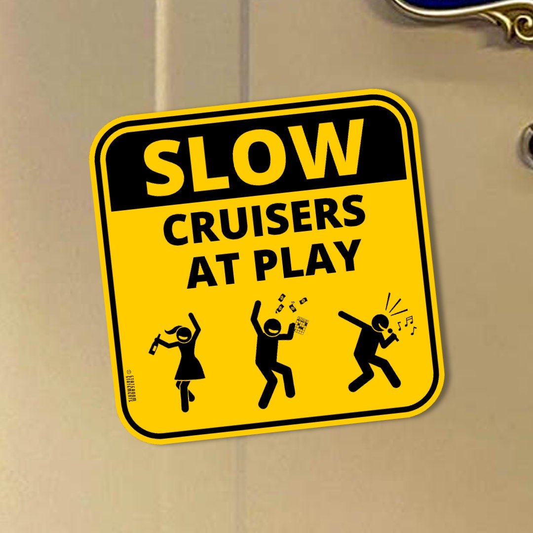 Cruisers at Play - Cruise Door Magnet