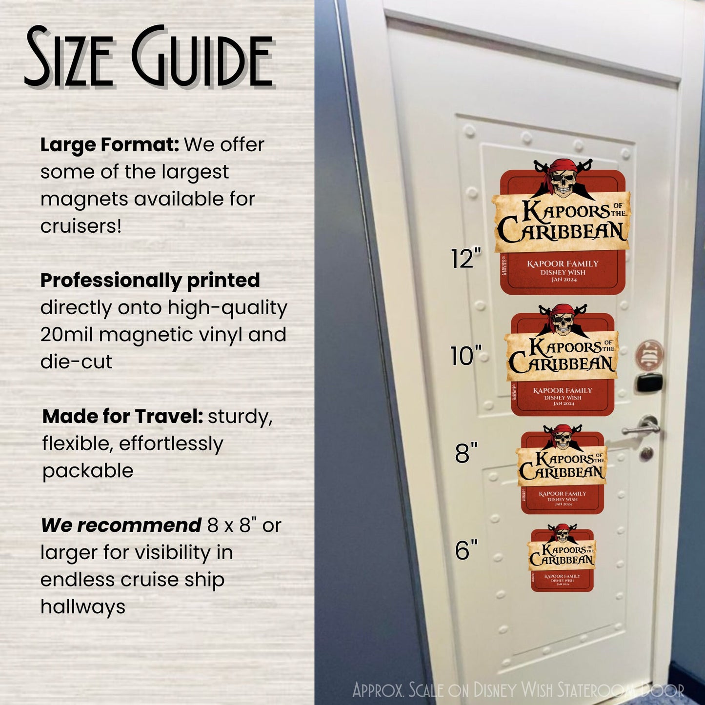 JAWsome - Personalized Cruise Door Magnet