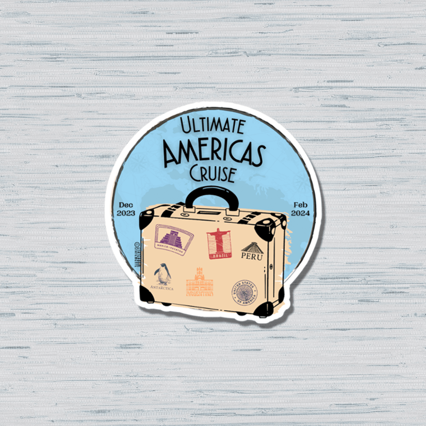 Ultimate World Cruise Set - Cruise Door Magnets
