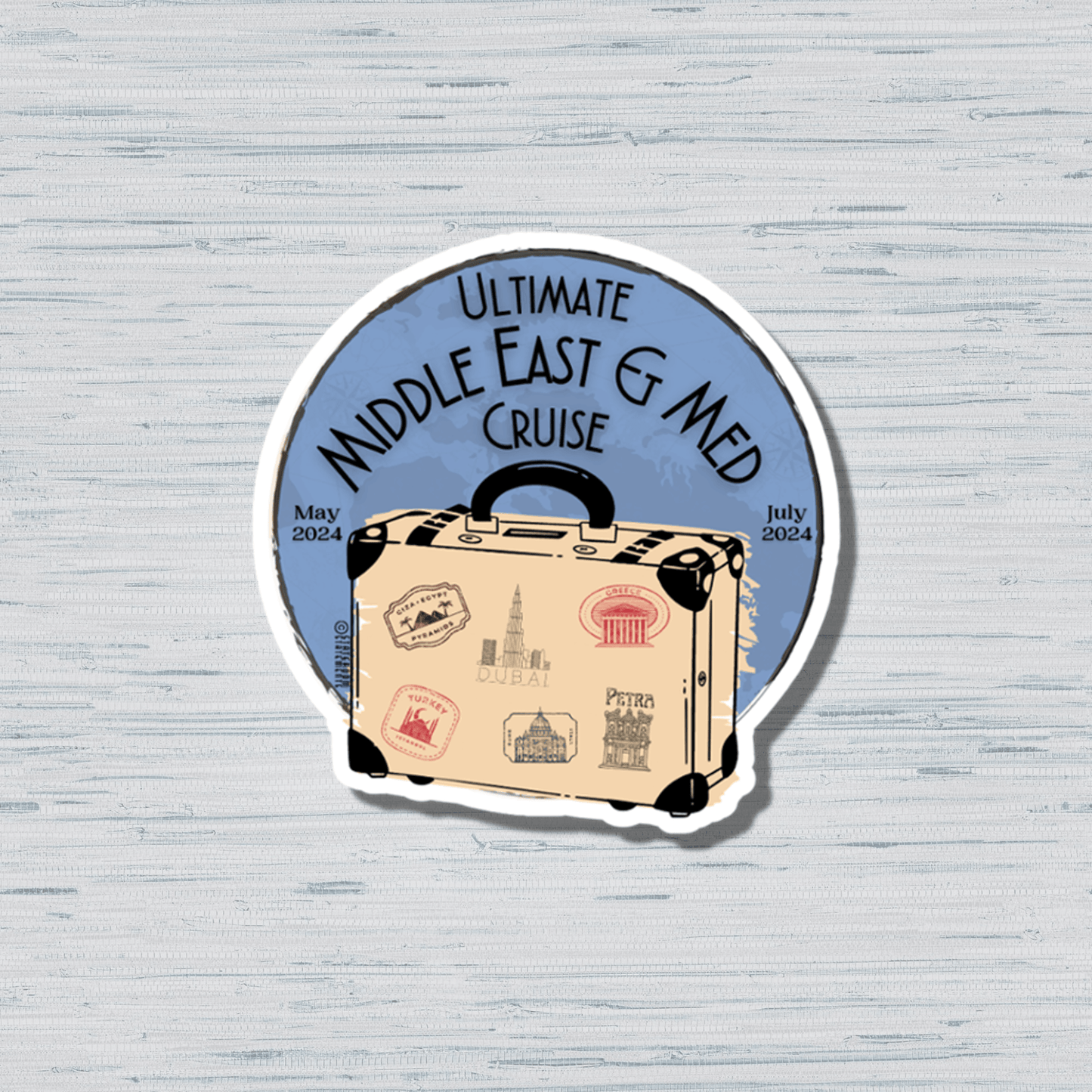 Ultimate World Cruise Set - Cruise Door Magnets