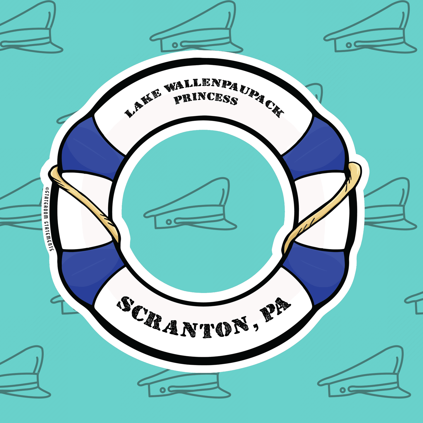 Lake Wallenpaupack Princess - Cruise Door Magnet