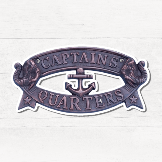 Captain's Quarters - Cruise Door Magnet