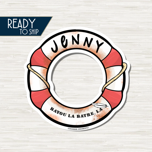 Jenny - Cruise Door Magnet