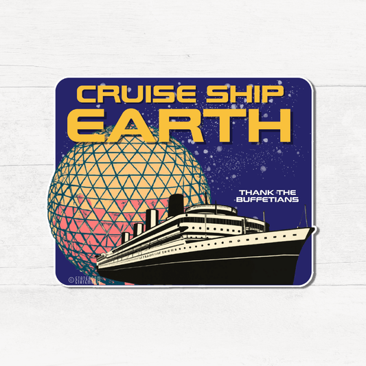 CruiseShip Earth - Cruise Door Magnet