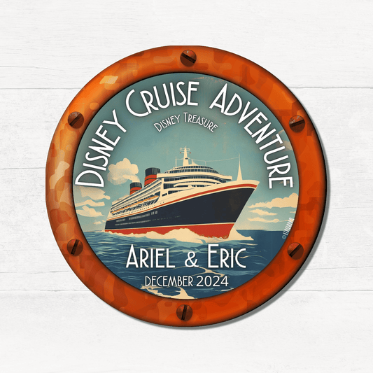 Disney Cruise Adventure - Personalized Cruise Door Magnet