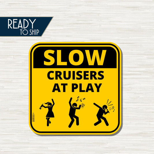 Cruisers at Play - Cruise Door Magnet