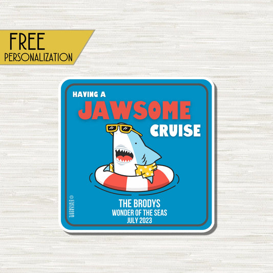 JAWsome - Personalized Cruise Door Magnet